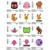 Collection 12 Moshi Monsters Embroidery Designs 02